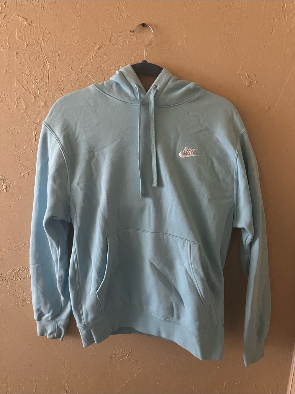 Nike Men’s Light Blue Pullover Hoodie